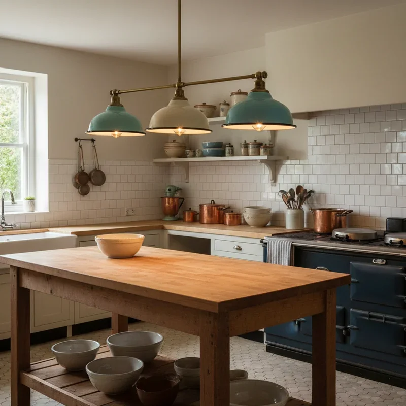 Vintage Kitchen Lighting Ideas