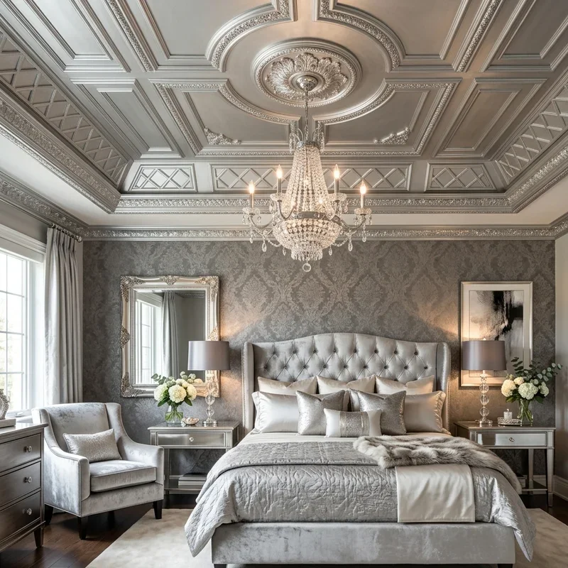 Hollywood Glam Bedroom Ideas