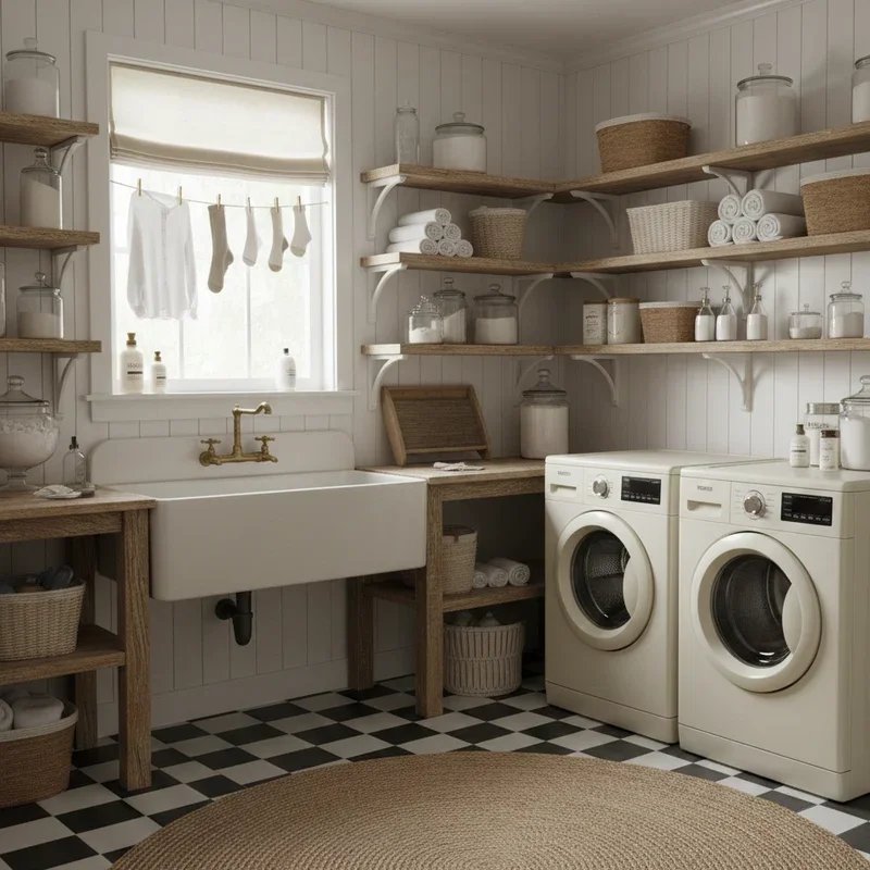 Vintage Laundry Room Ideas
