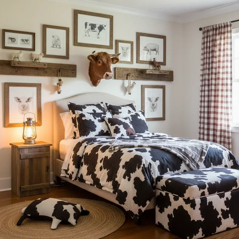 Cow Themed Bedroom Ideas