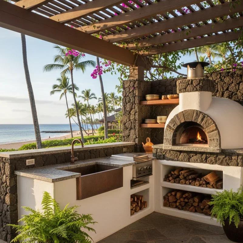 Lanai Kitchen Ideas