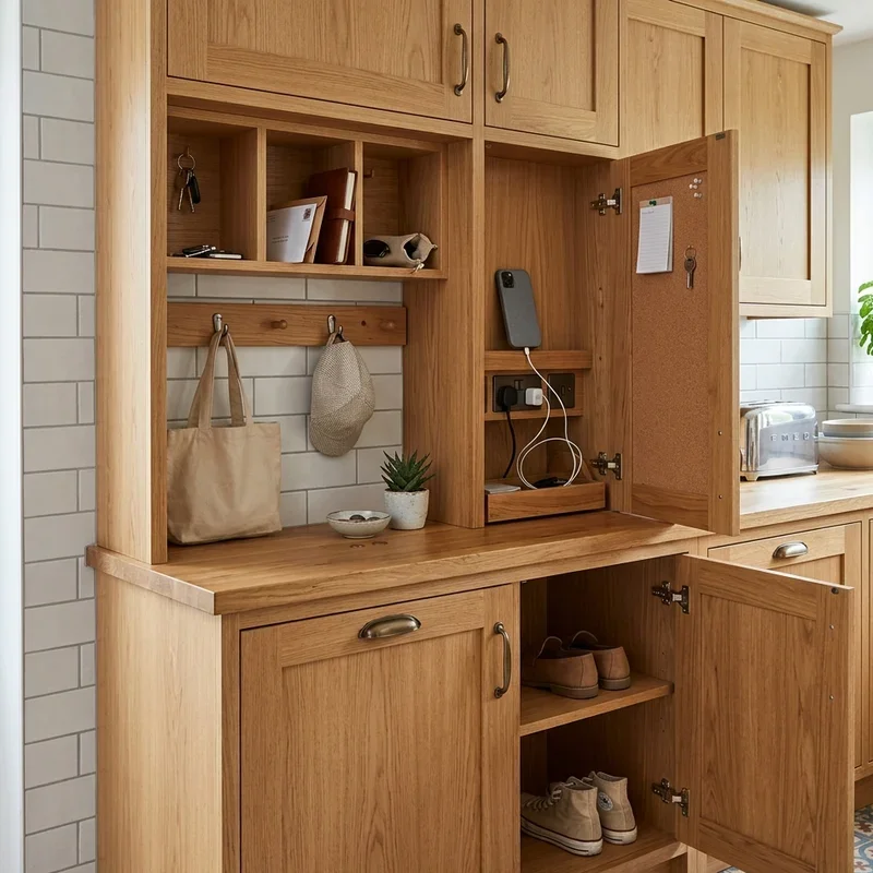 Kitchen Drop Zone Ideas
