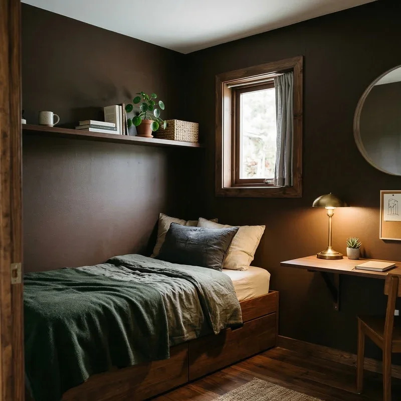Dark Brown Room Ideas