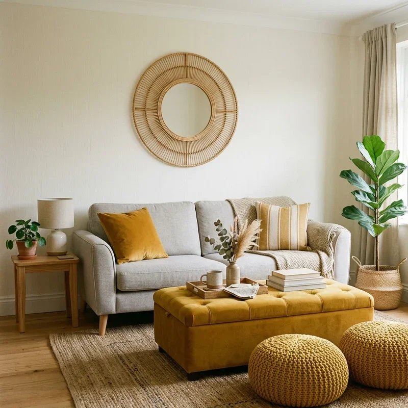 Mustard Living Room Ideas