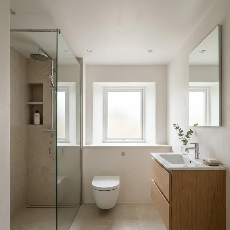 Low Ceiling Bathroom Ideas