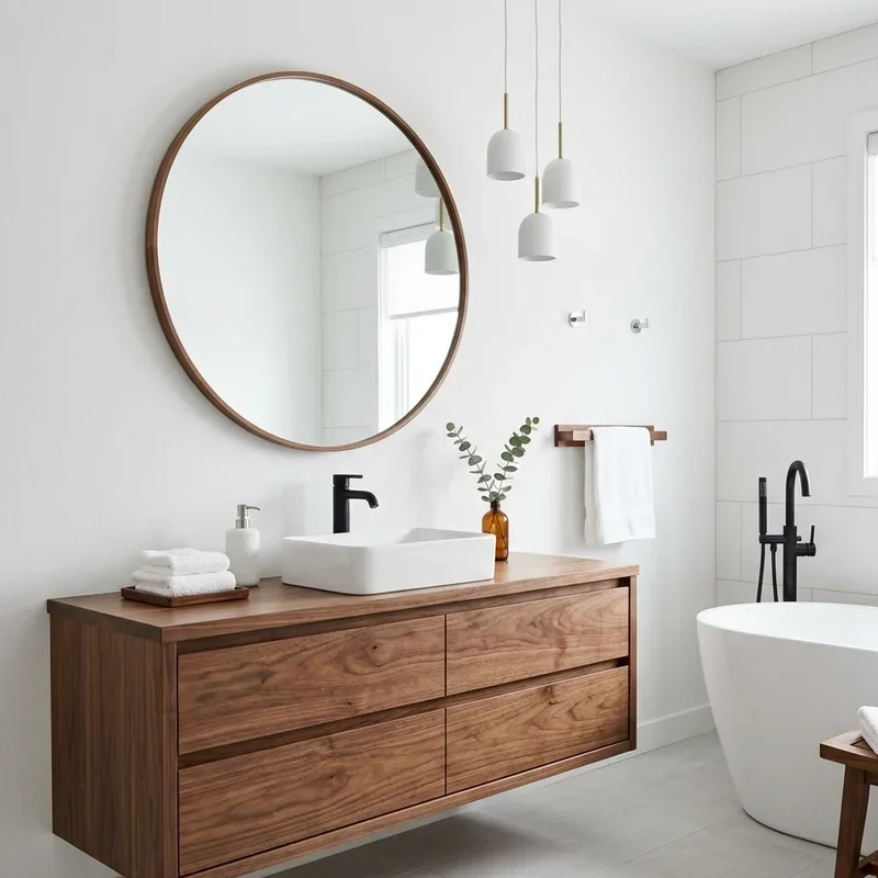 Walnut Bathroom Ideas