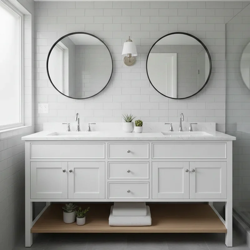 White Bathroom Vanity Ideas