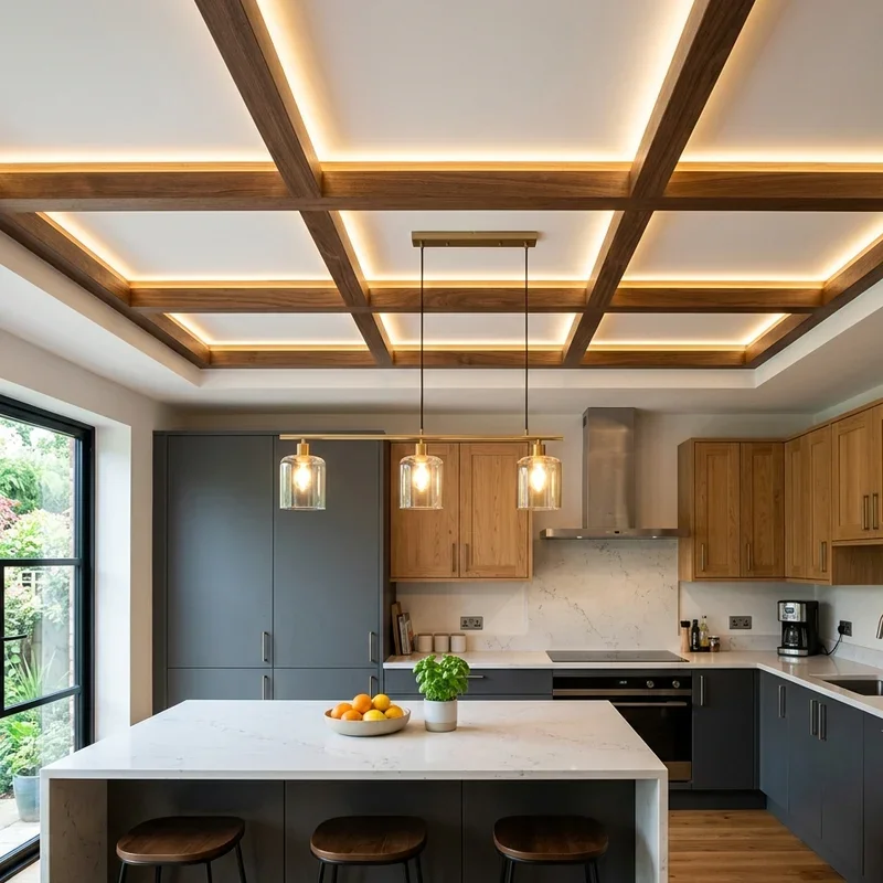 Modern Kitchen Ceiling Ideas