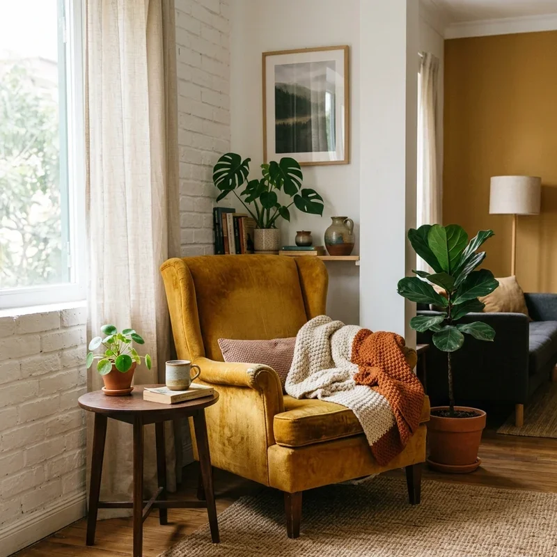 Mustard Living Room Ideas