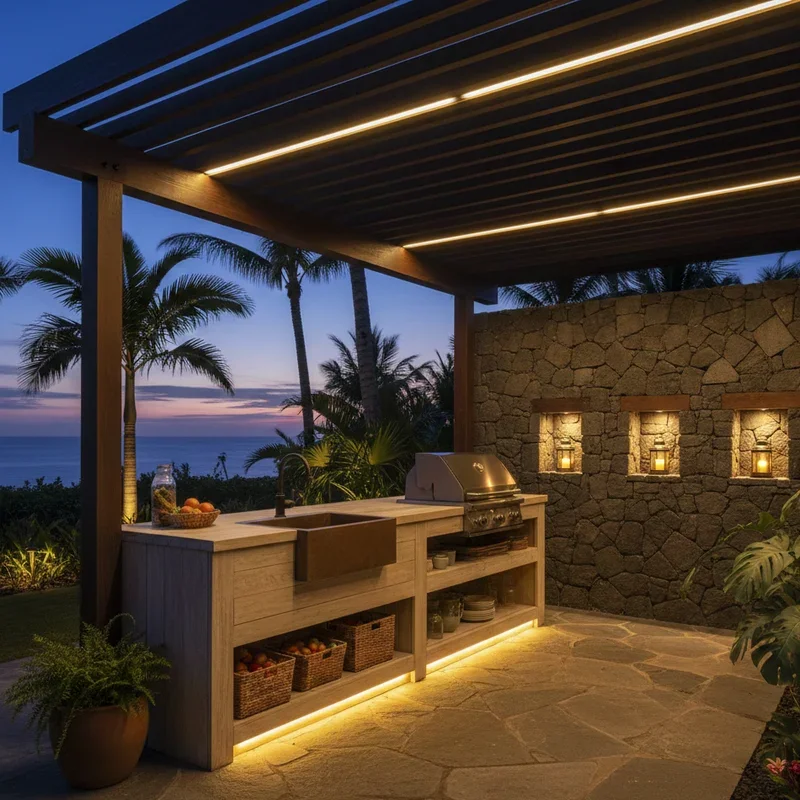 Lanai Kitchen Ideas