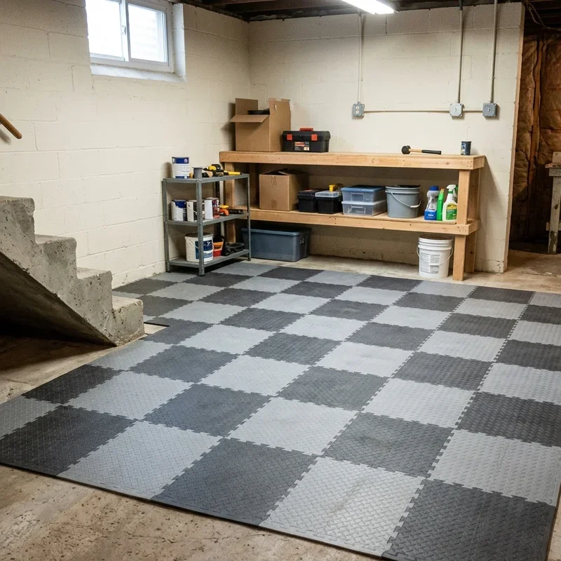 Inexpensive Basement Floor Ideas