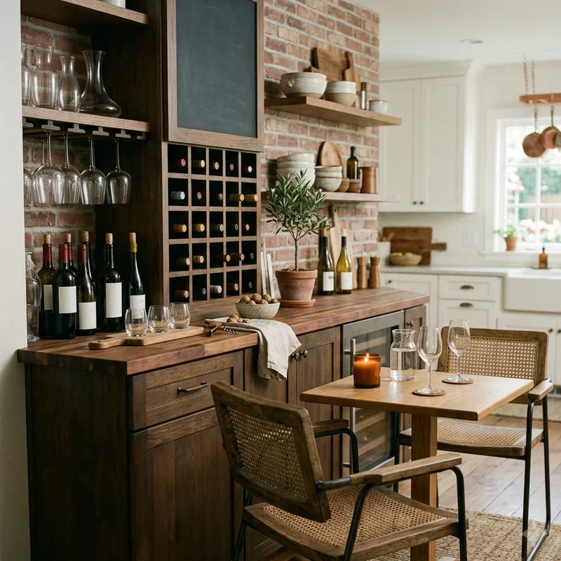 Kitchen Wine Bar Ideas