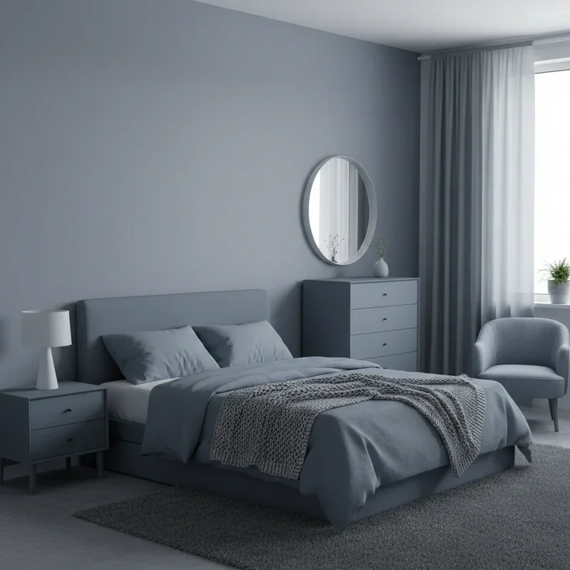 Blue Grey Bedroom Ideas
