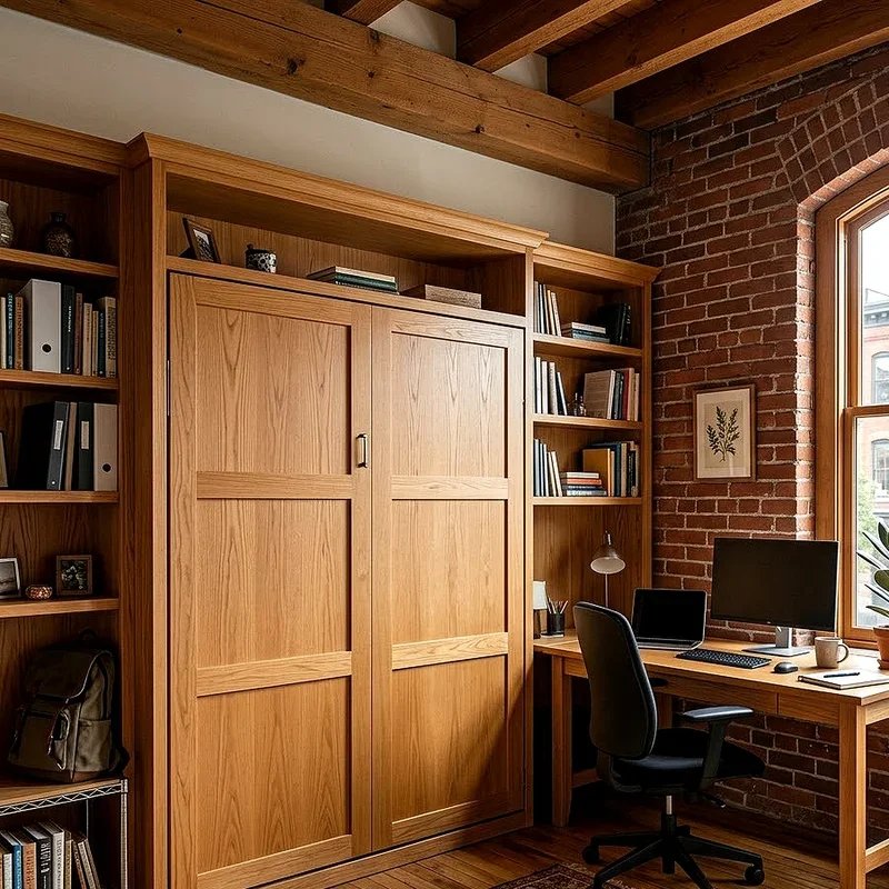 Office with Murphy Bed Ideas