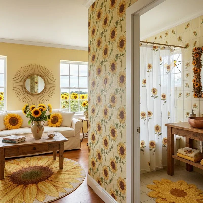 Sunflower Room Ideas