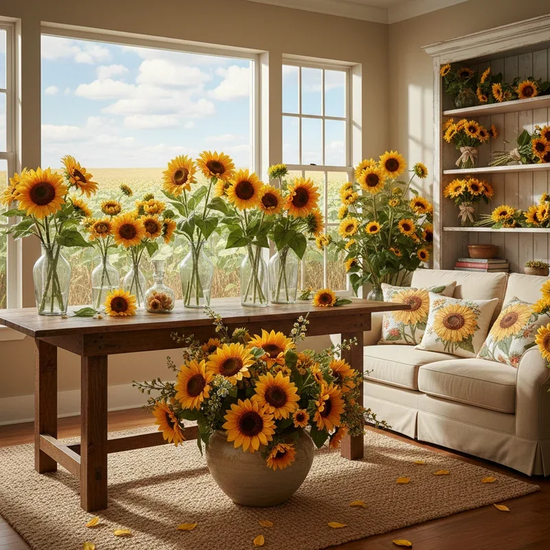 Sunflower Room Ideas