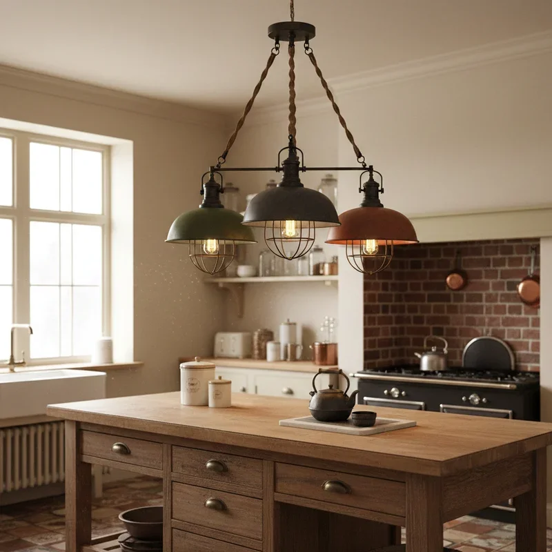 Vintage Kitchen Lighting Ideas