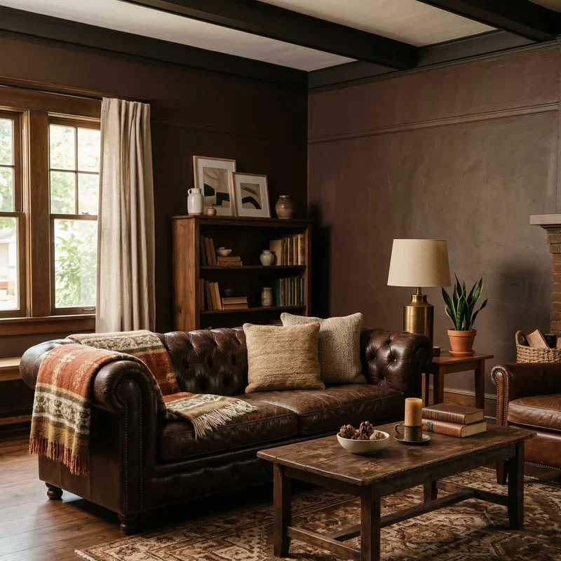 Dark Brown Room Ideas