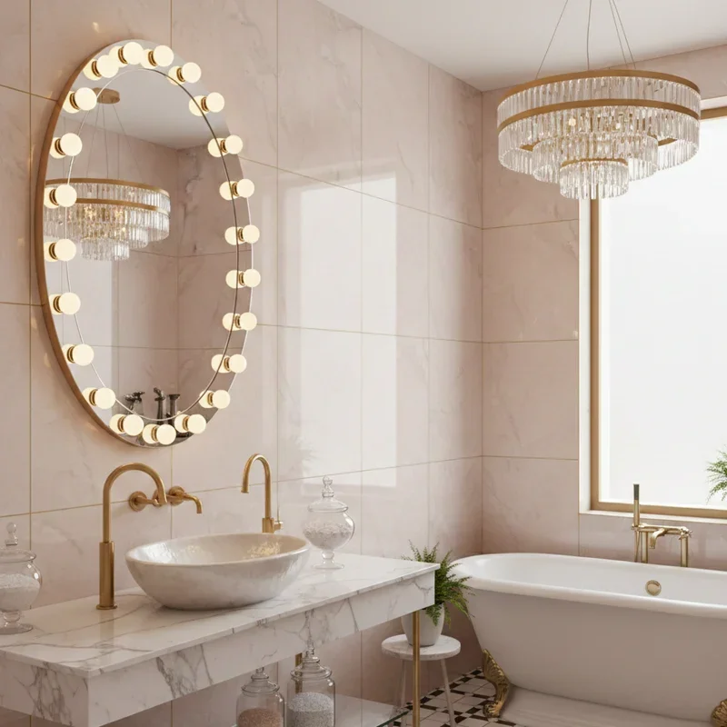 Glam Bathroom Ideas