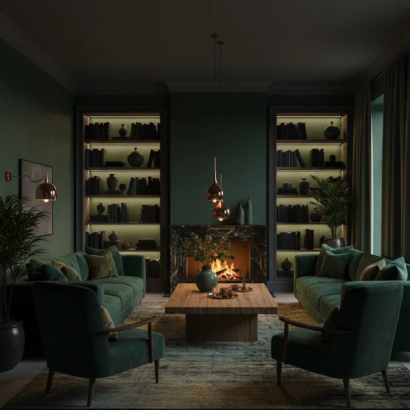 Dark Living Room Ideas