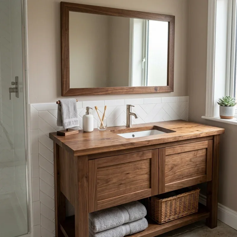 Walnut Bathroom Ideas