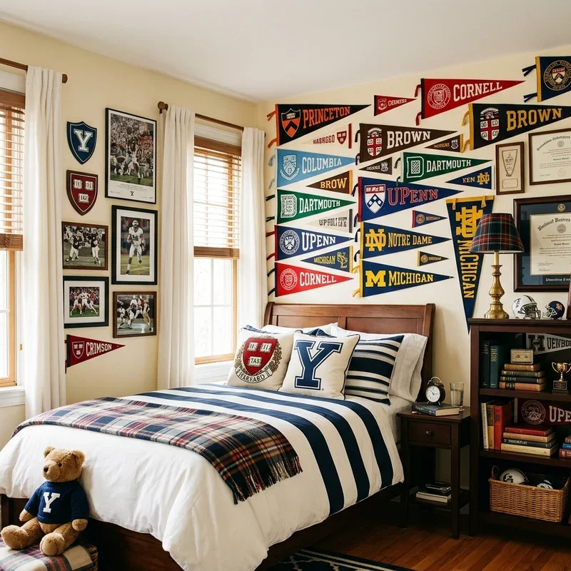 Preppy Bedroom Ideas