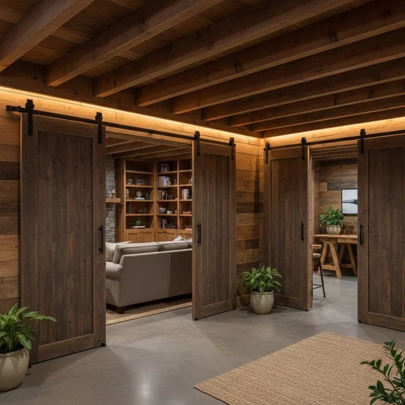 Rustic Basement Ideas