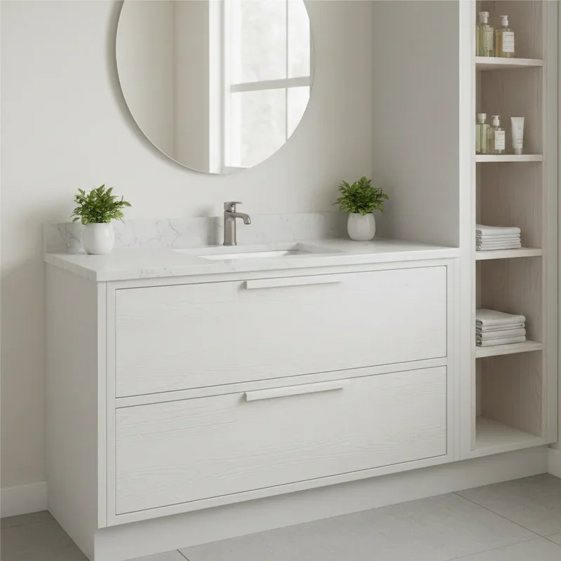 White Bathroom Vanity Ideas