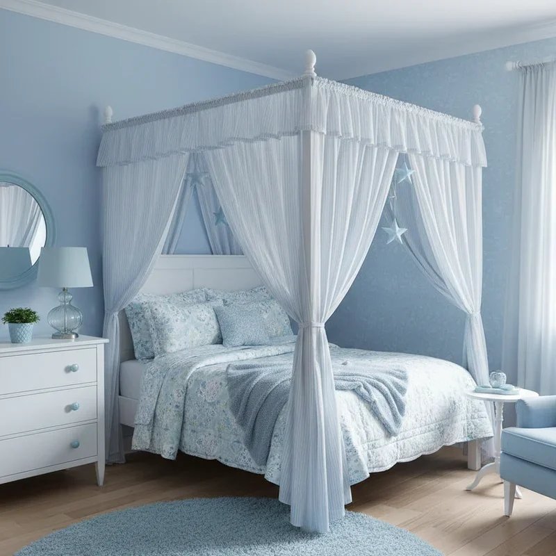 Light Blue Girl Room Ideas