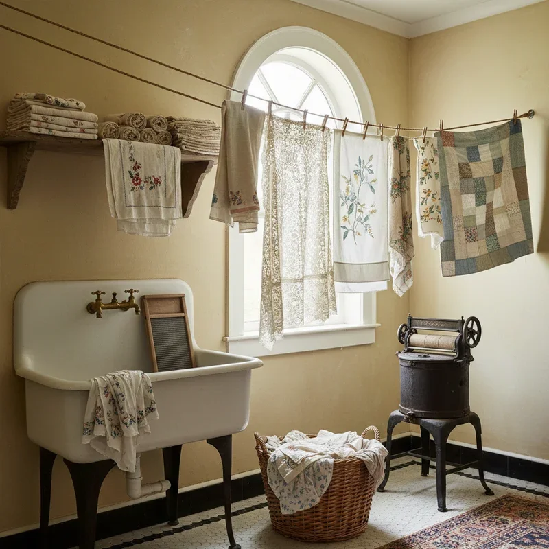 Vintage Laundry Room Ideas