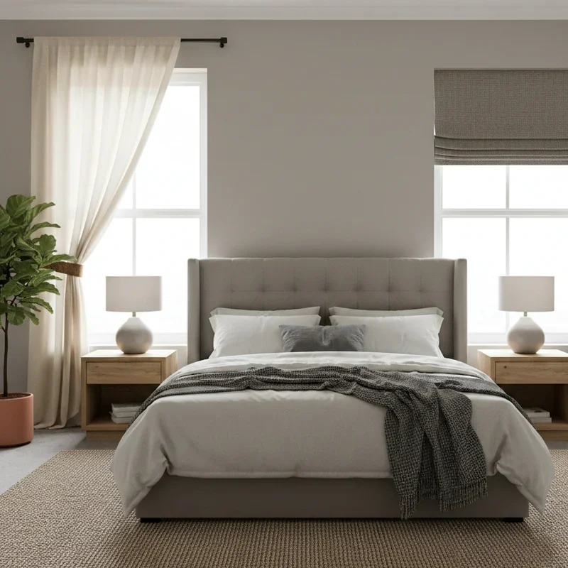 Greige Bedroom Ideas