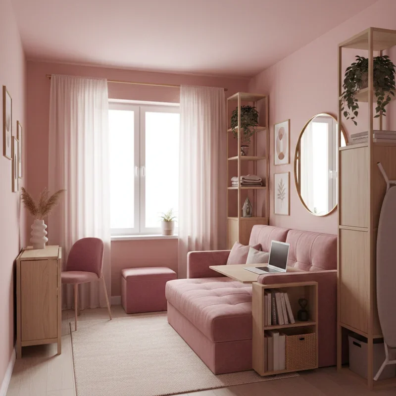 Pink Room Ideas for Small Rooms