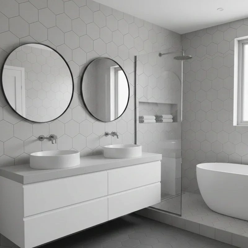 Grey and White Bathroom Ideas