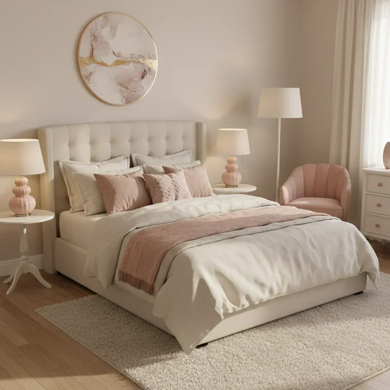 Cream Bedroom Ideas