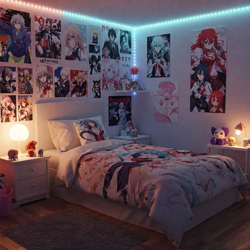 20 Cool Anime Bedroom Ideas for Every Fan