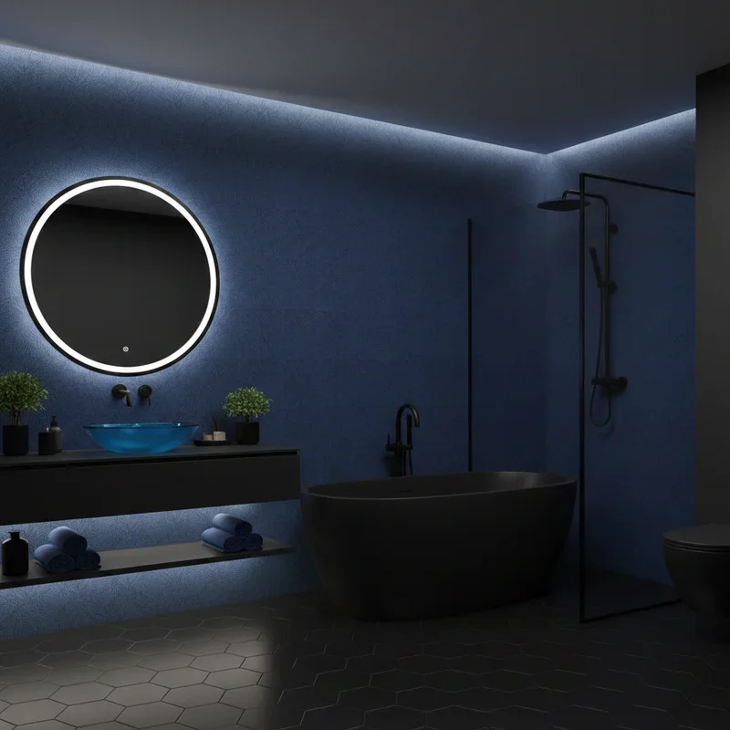 Blue and Black Bathroom Ideas