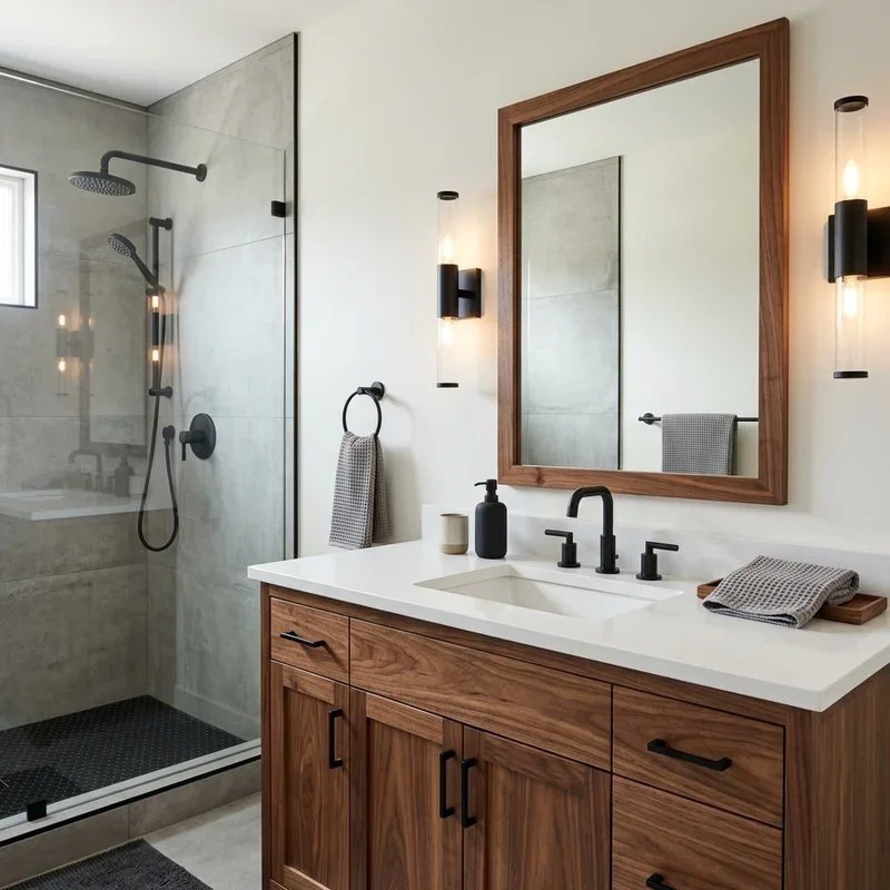 Walnut Bathroom Ideas