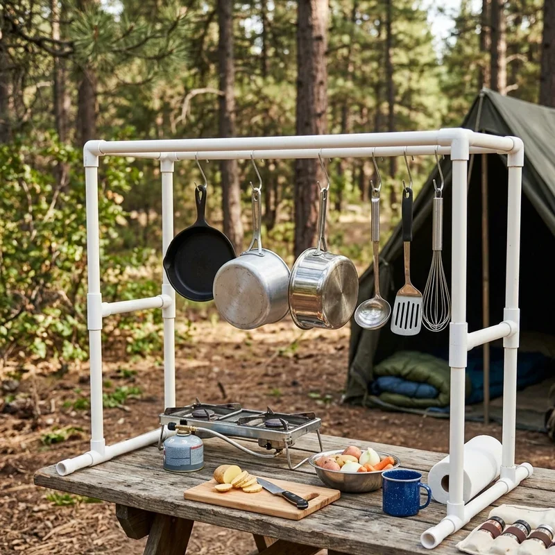 DIY Camping Kitchen Ideas