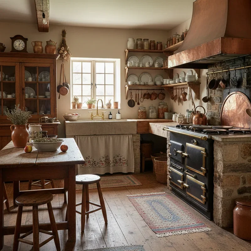 16 Antique Kitchen Ideas for Timeless Vintage Style Homes