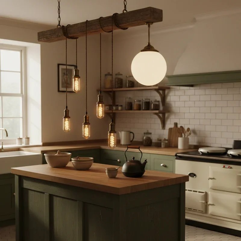 Vintage Kitchen Lighting Ideas
