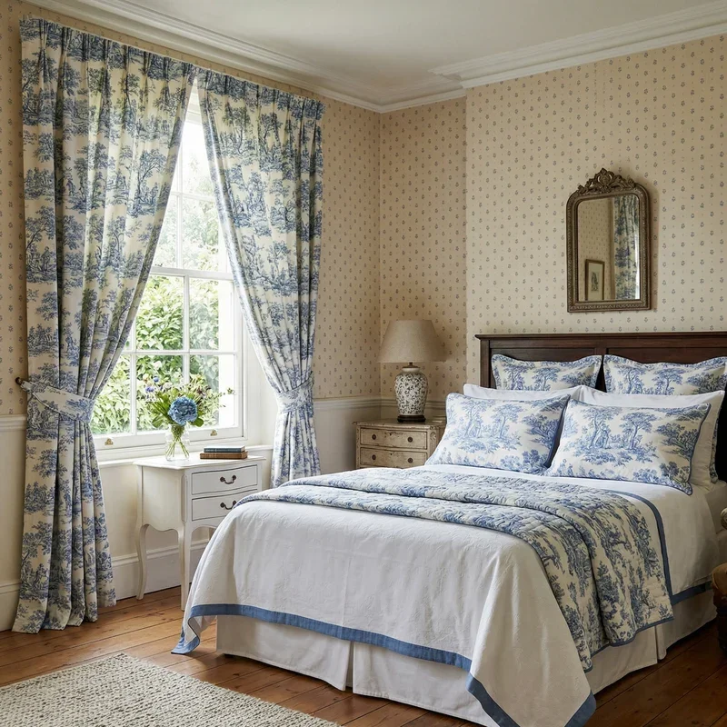 Toile Bedroom Ideas