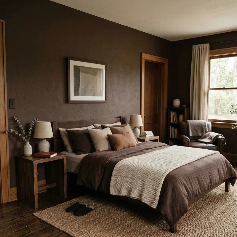 Dark Brown Room Ideas