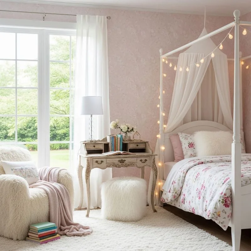 20 Girls Bedroom Ideas That Are Sweet and Chic
