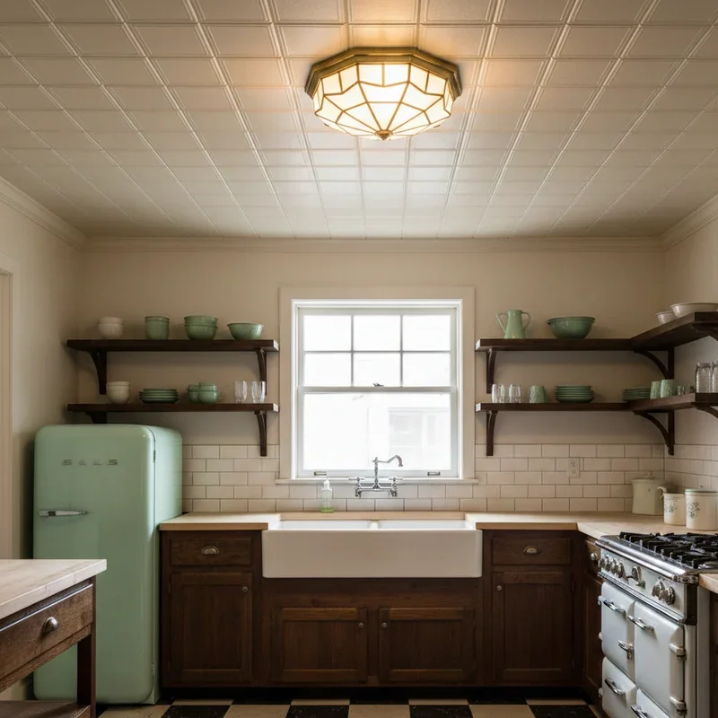 Vintage Kitchen Lighting Ideas