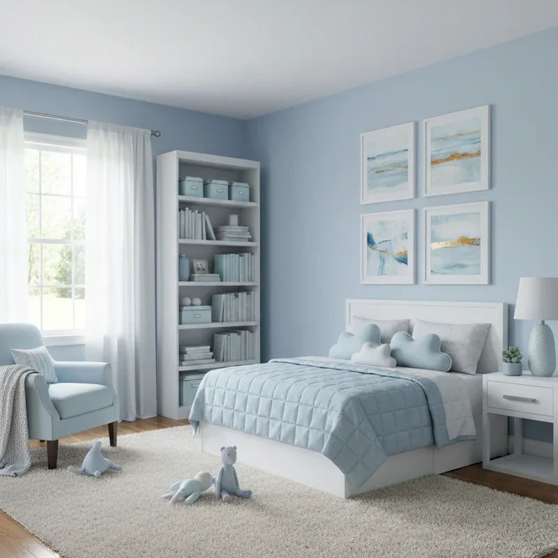 16 Light Blue Girl Room Ideas for Calm and Stylish Spaces