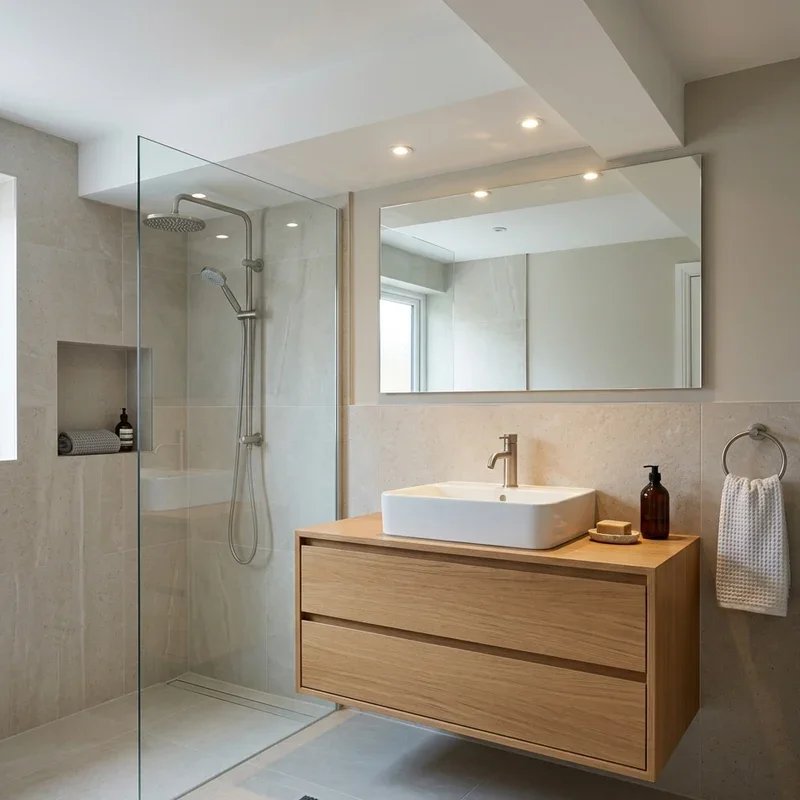 Low Ceiling Bathroom Ideas