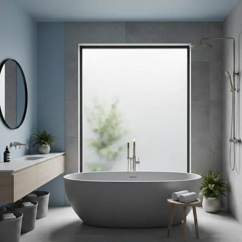 Blue And Grey Bathroom Ideas
