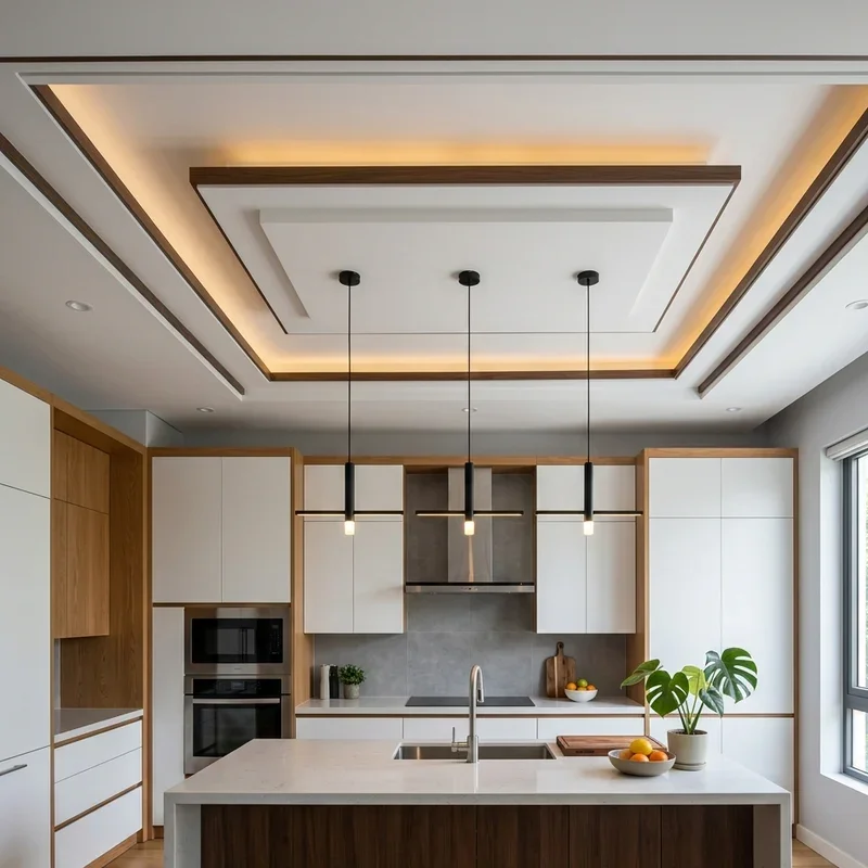 Modern Kitchen Ceiling Ideas