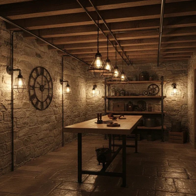 Rustic Basement Ideas