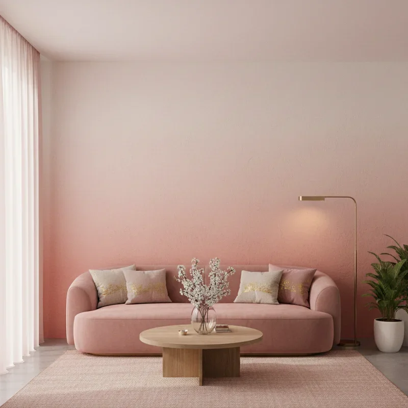 Pink Living Room Ideas